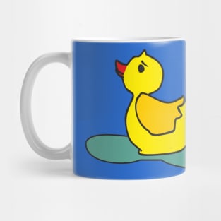 A duck on the lake Mug